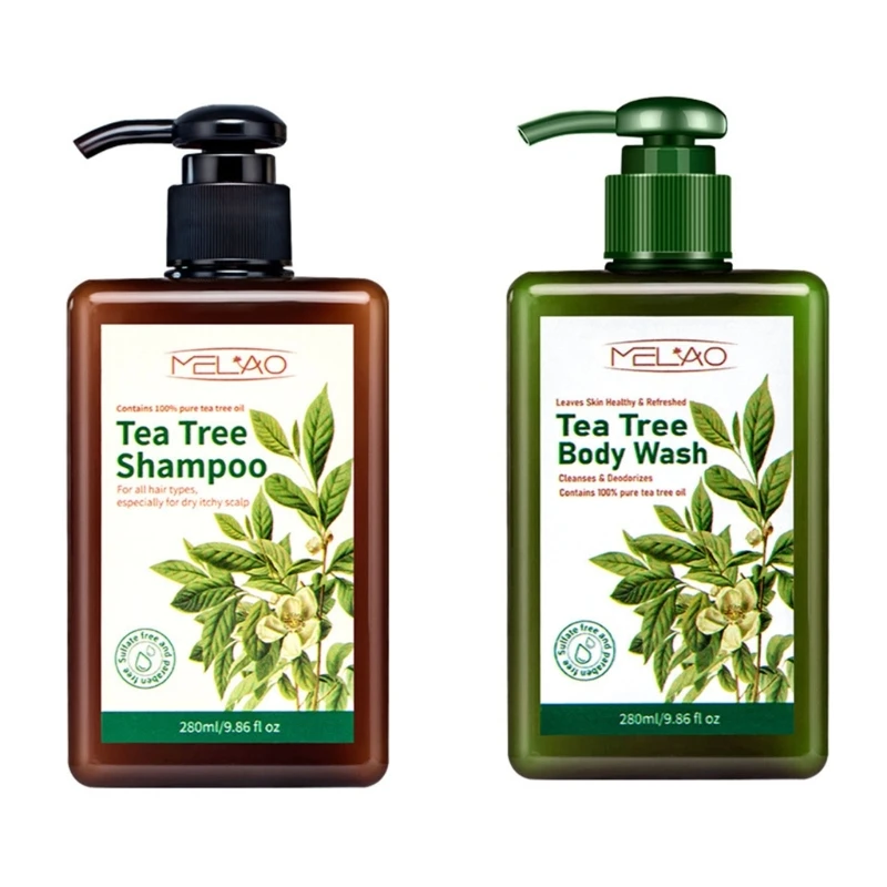 Tea Tree Body Shower Gel/Shampoo Deep Cleanser Relief for Dandruff Itchy Scalp Drop Shipping
Tea Tree Body Shower Gel/Shampoo Deep Cleanser Relief for Dandruff Itchy Scalp Drop Shipping