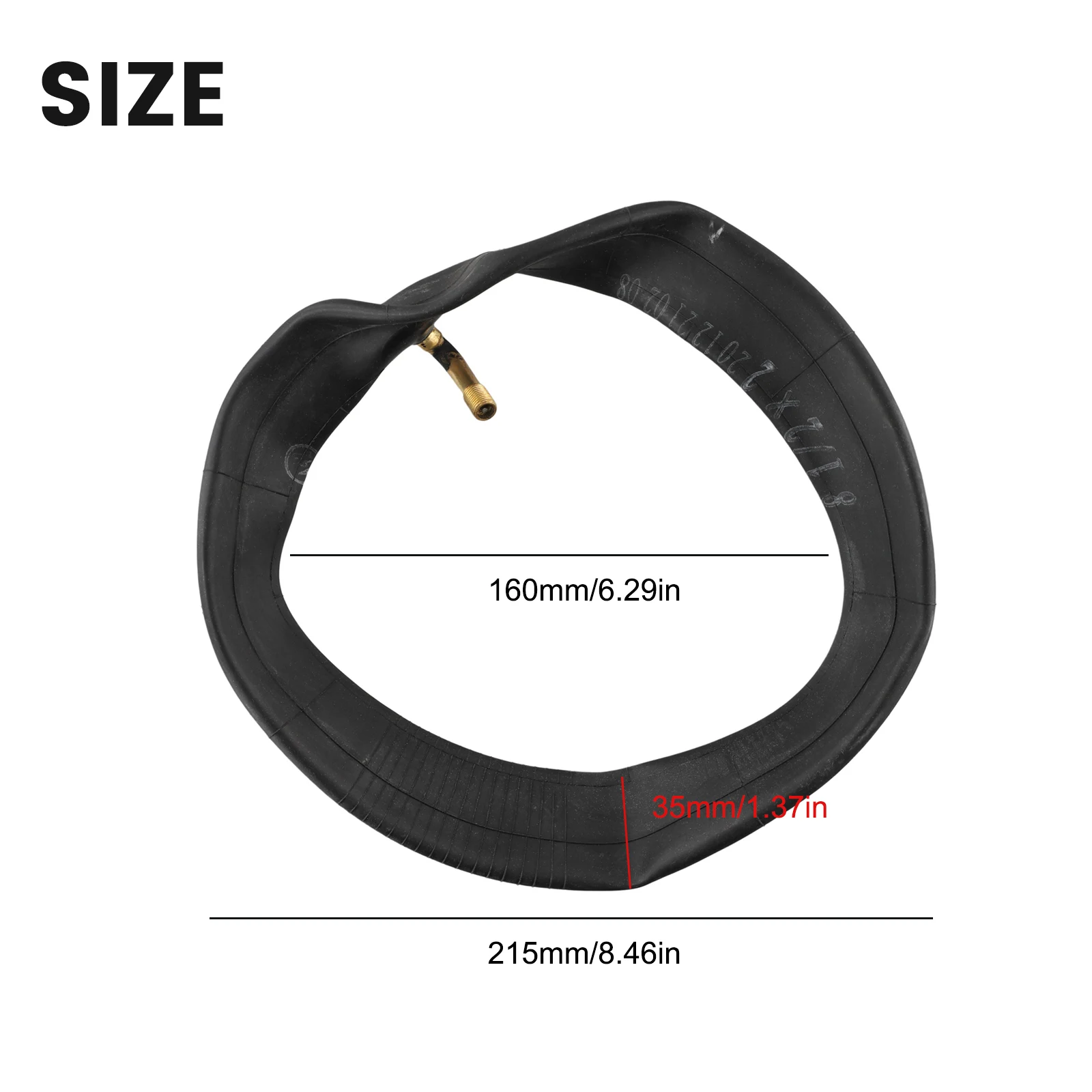Practical Durable High Quality New Inner Tube Electric Scooter 1 Pc 8 1/2X2(50-134) Accessories Black Inner Tube
Practical Durable High Quality New Inner Tube Electric Scooter 1 Pc 8 1/2X2(50-134) Accessories Black Inner Tube