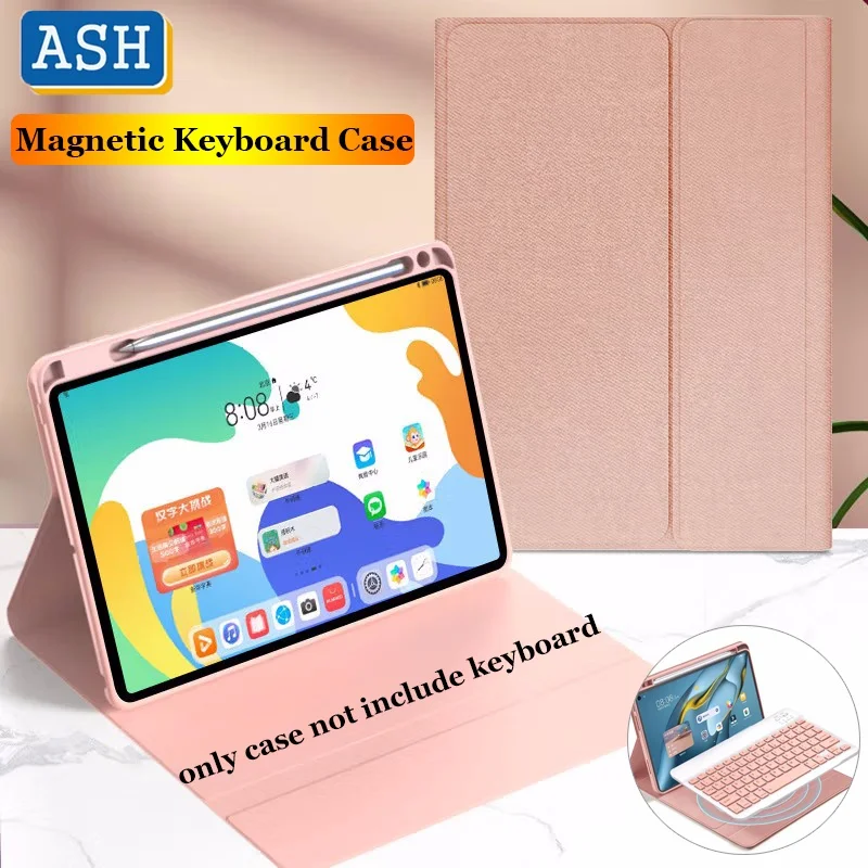 ASH Magnetic Keyboard Case For Huawei Matepad Pro 11 2022 Matepad 11 T10S SE Matepad 10.4 Pro 10.8 Cover With Pen Slot-Only Case
ASH Magnetic Keyboard Case For Huawei Matepad Pro 11 2022 Matepad 11 T10S SE Matepad 10.4 Pro 10.8 Cover With Pen Slot-Only Case