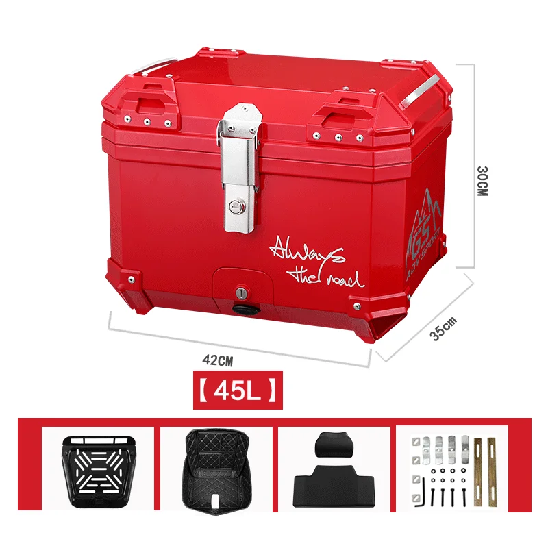 Slip On For Honda Cub CC110 trunk general purpose motorcycle non aluminum alloy trunk modification reserve toolbox
Slip On For Honda Cub CC110 trunk general purpose motorcycle non aluminum alloy trunk modification reserve toolbox
