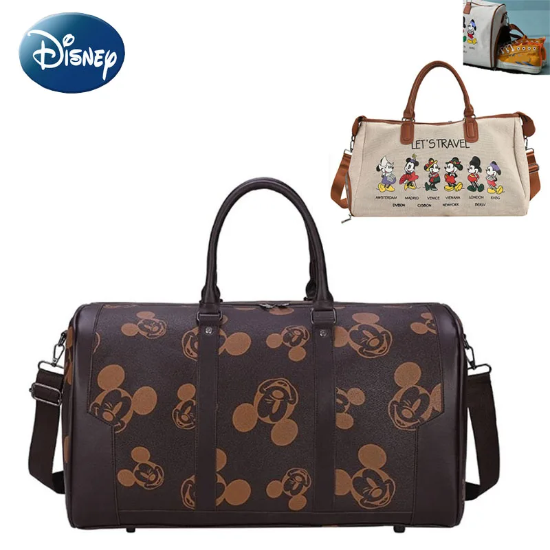 Disney Mickey Suitcase Canvas Travel Handbag Large Capacity One Shoulder Messenger PU Bag Men and Women Luggage Bag Shoe Cabinet
Disney Mickey Suitcase Canvas Travel Handbag Large Capacity One Shoulder Messenger PU Bag Men and Women Luggage Bag Shoe Cabinet