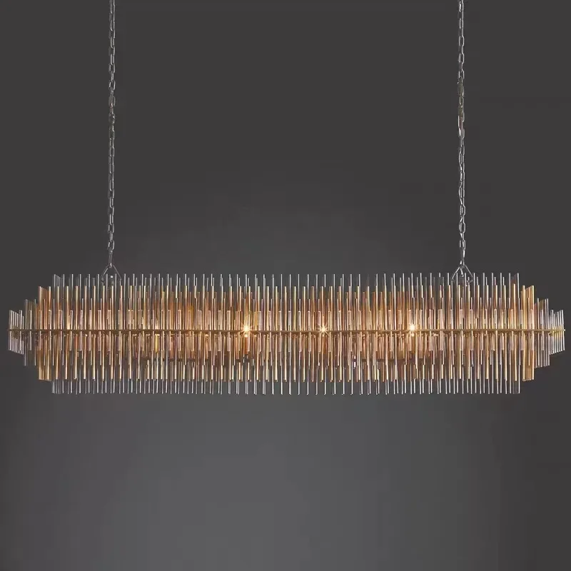 Bronzing retro Chandelier lighting Kitchen Island glass Hanging lights Home Dining room Stainless steel Decor fixtures Bar lamps
Bronzing retro Chandelier lighting Kitchen Island glass Hanging lights Home Dining room Stainless steel Decor fixtures Bar lamps