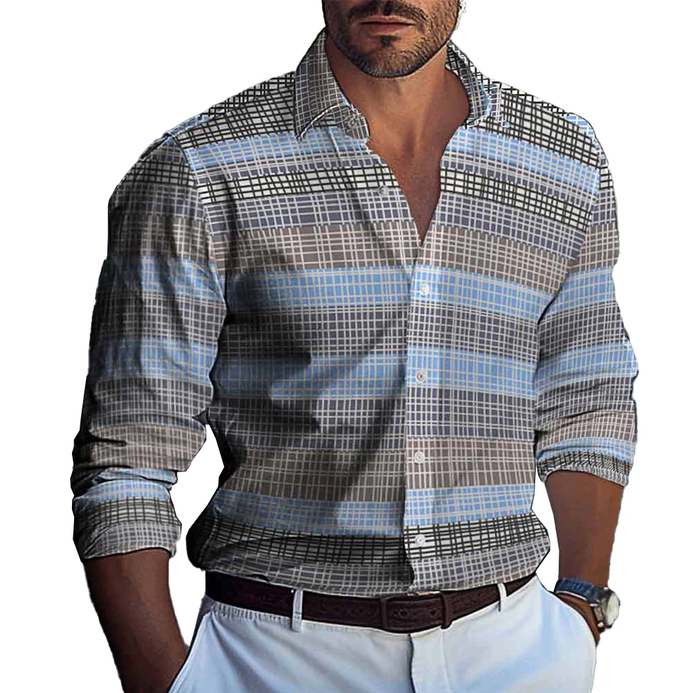 Men's Shirt Shirt Band Collar Dress Up Fitness Lapel Long Sleeve Print Regular Shirt Daily Brand New Comfortable
Men's Shirt Shirt Band Collar Dress Up Fitness Lapel Long Sleeve Print Regular Shirt Daily Brand New Comfortable