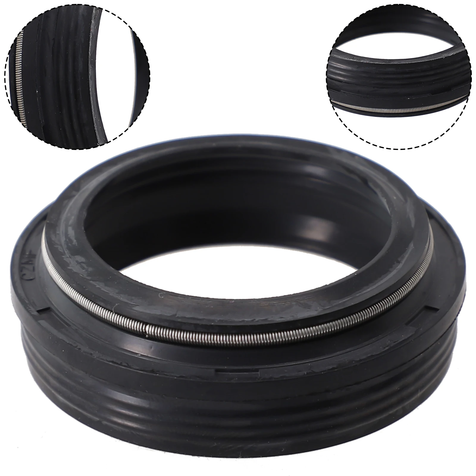 2pcs Bike Bicycle Fork Dusty Seal 28.6/30/32/34mm Dust Wiper Oil Seal Setting Filter Design Good Dustproof Effect Bicycle Parts
2pcs Bike Bicycle Fork Dusty Seal 28.6/30/32/34mm Dust Wiper Oil Seal Setting Filter Design Good Dustproof Effect Bicycle Parts