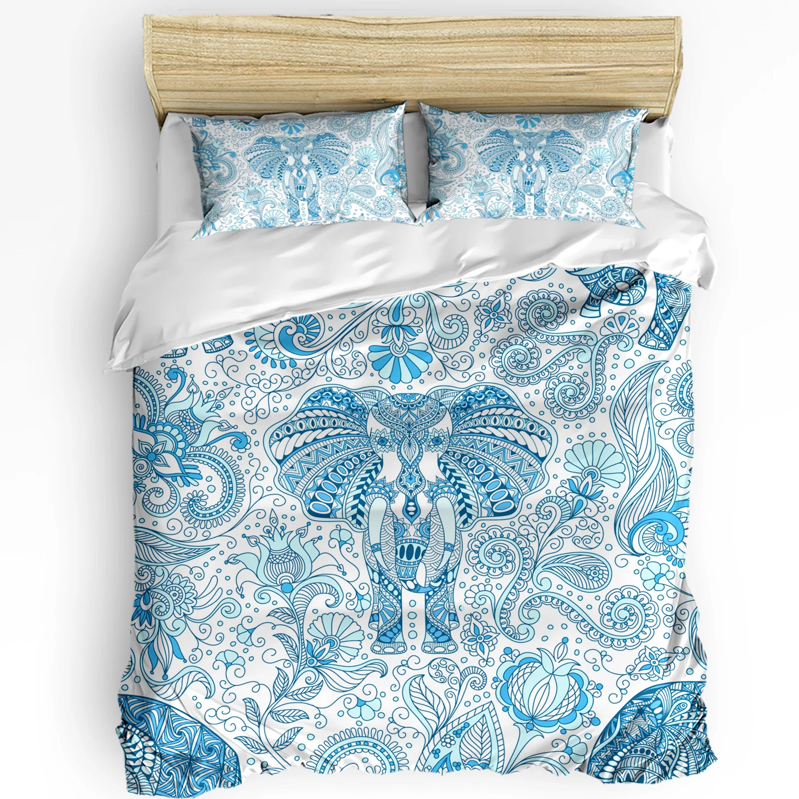 Bohemian Elephant Texture Flowers 3pcs Duvet Cover Set with Pillow Case Double Comforter Bedding Set Quilt Cover Couple Bed
Bohemian Elephant Texture Flowers 3pcs Duvet Cover Set with Pillow Case Double Comforter Bedding Set Quilt Cover Couple Bed