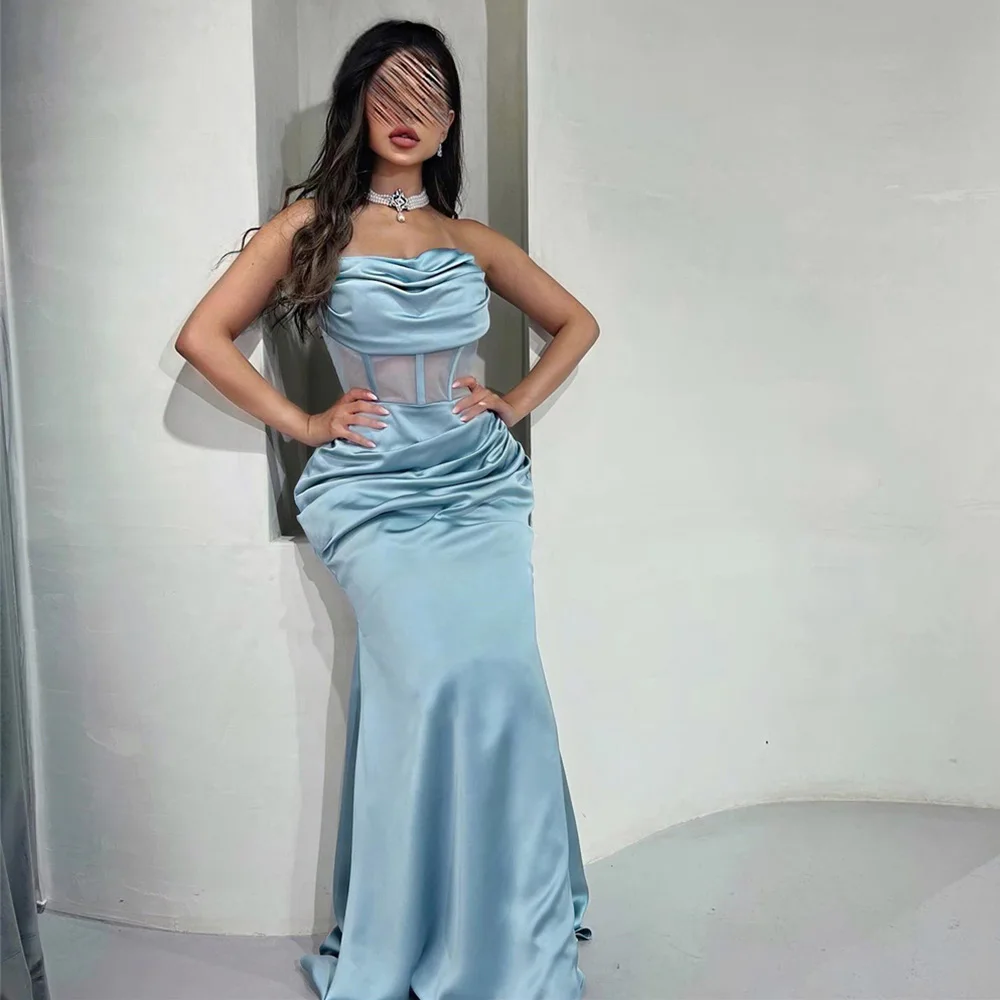 Sleeveless Mermaid Dress Sexy Backless Boat Neck Satin Formal Party Illusion Evening es Vintage Prom Gown
Sleeveless Mermaid Dress Sexy Backless Boat Neck Satin Formal Party Illusion Evening es Vintage Prom Gown
