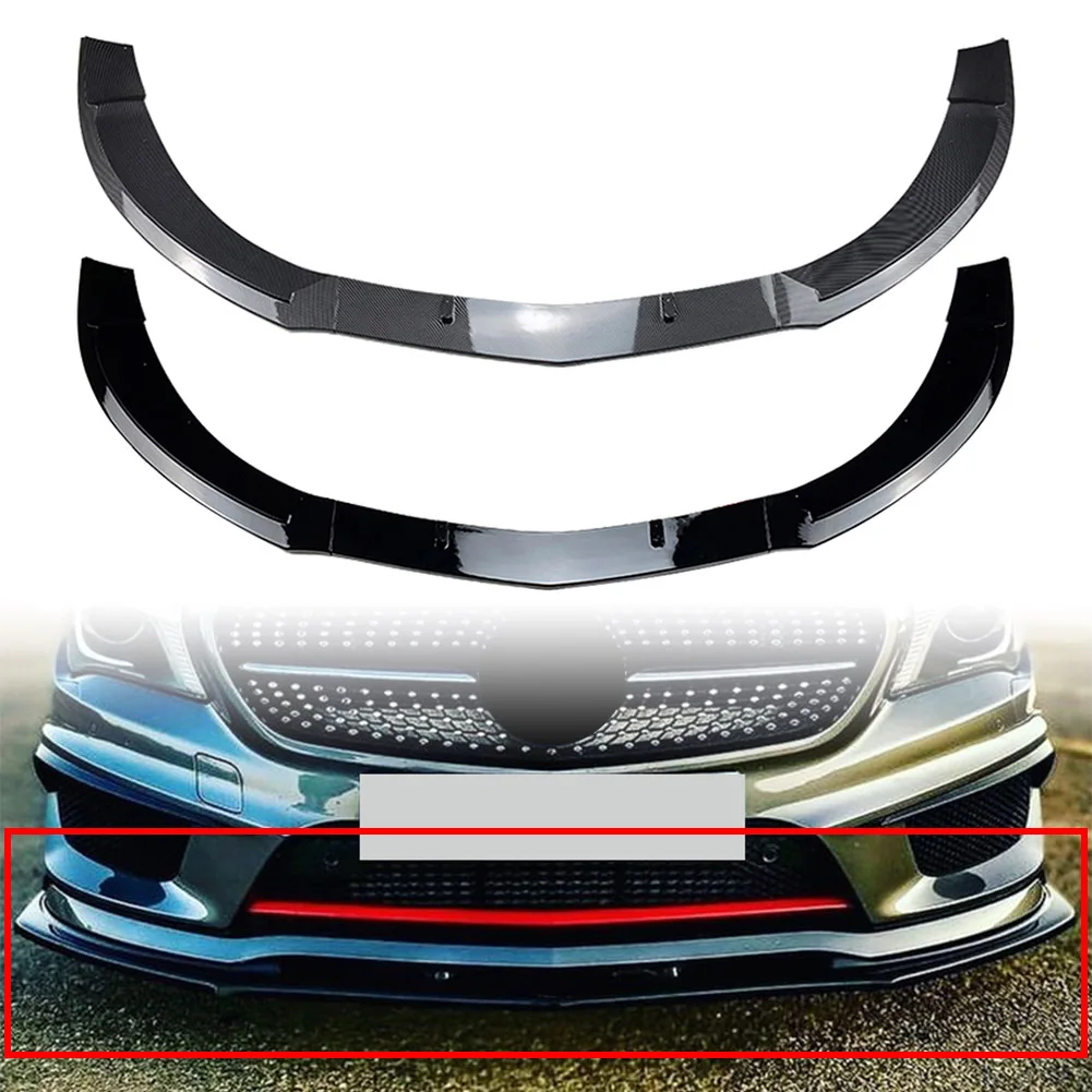 3Pcs Car Front Bumper Splitter Lip Spoiler Protector Trim For Mercedes Benz CLA Class C117 CLA200 260 CLA45 AMG 2013 2014 2015
3Pcs Car Front Bumper Splitter Lip Spoiler Protector Trim For Mercedes Benz CLA Class C117 CLA200 260 CLA45 AMG 2013 2014 2015