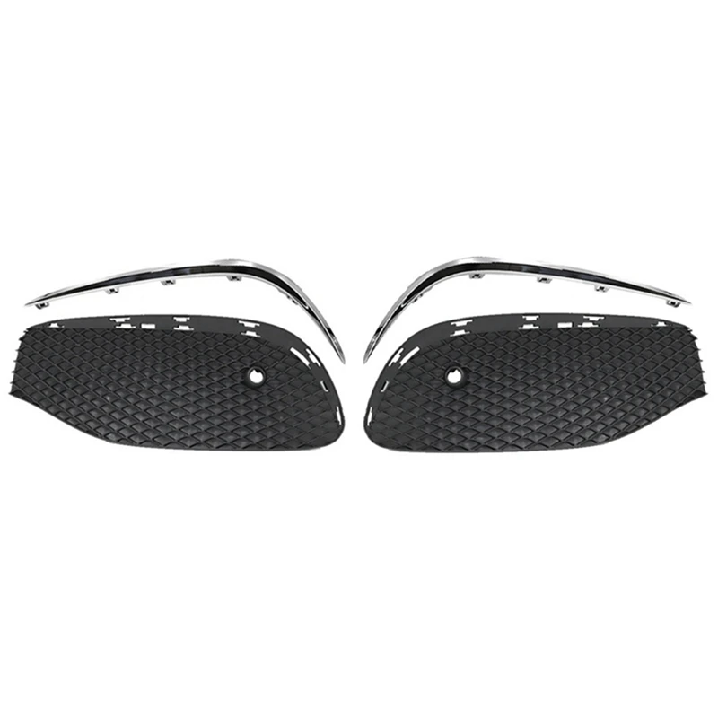 Car Front Bumper Fog Light Grille Fog Lamp Grill Cover With Chrome Strip For Mercedes Benz E Class W213 2016-2020 2138850822
Car Front Bumper Fog Light Grille Fog Lamp Grill Cover With Chrome Strip For Mercedes Benz E Class W213 2016-2020 2138850822