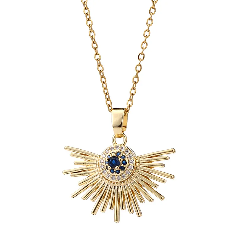 Personality Retro Devil Eye Zircon Pendant 18K Gold Plated Ladies Blue Evil Eye Necklace for Women Party Jewelry Gifts
Personality Retro Devil Eye Zircon Pendant 18K Gold Plated Ladies Blue Evil Eye Necklace for Women Party Jewelry Gifts