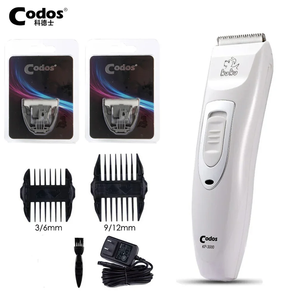 Codos KP3000 Pet Clipper Professional Grooming Kit Rechargeable Pet Cat Dog Hair Trimmer Electrical Clipper Set Haircut Machine
Codos KP3000 Pet Clipper Professional Grooming Kit Rechargeable Pet Cat Dog Hair Trimmer Electrical Clipper Set Haircut Machine