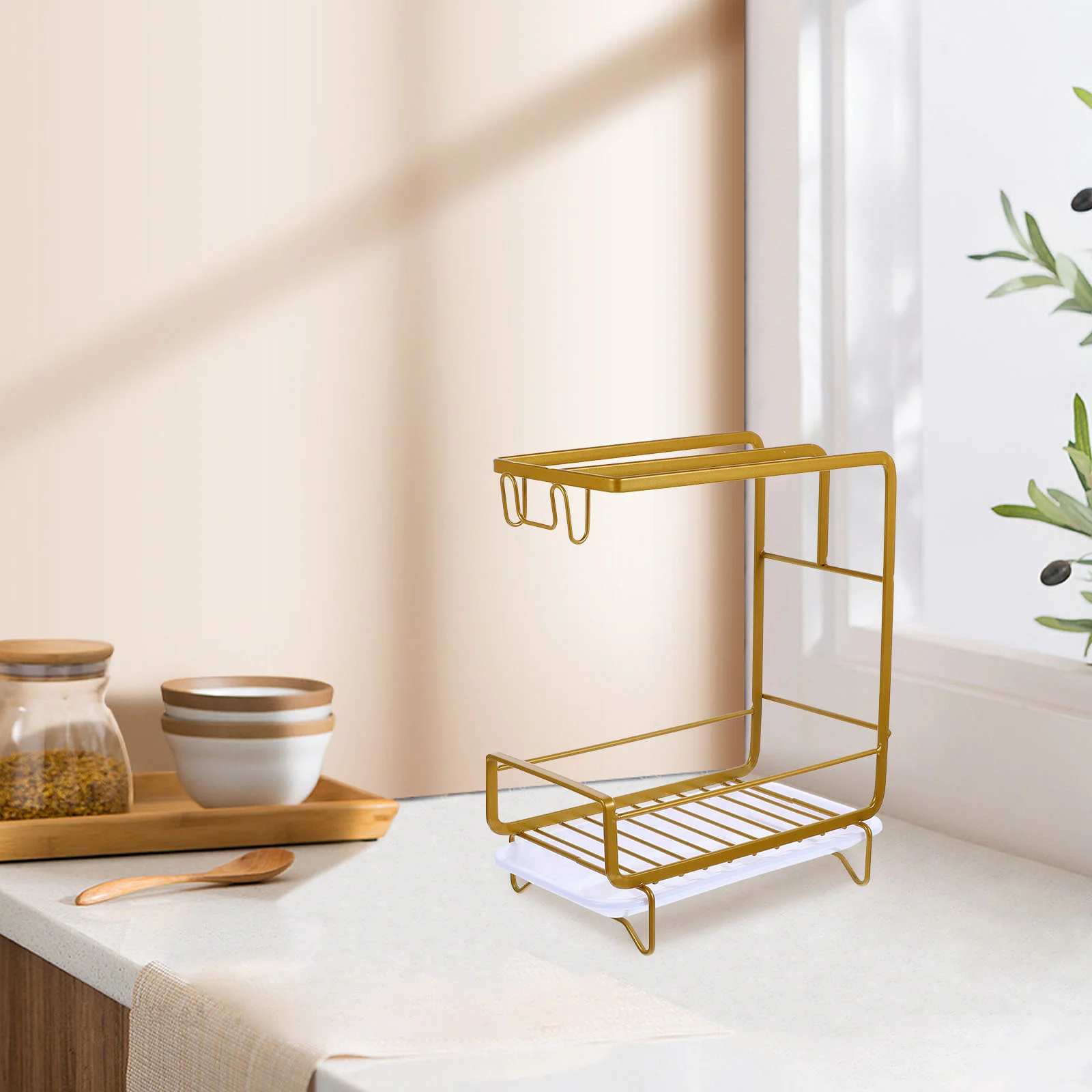 Kitchen Sink Sponge Holder Dishcloth Hanger Dish Drying Rack Countertop Soap Dish Rack Drainer Drain Tray Soap
Kitchen Sink Sponge Holder Dishcloth Hanger Dish Drying Rack Countertop Soap Dish Rack Drainer Drain Tray Soap