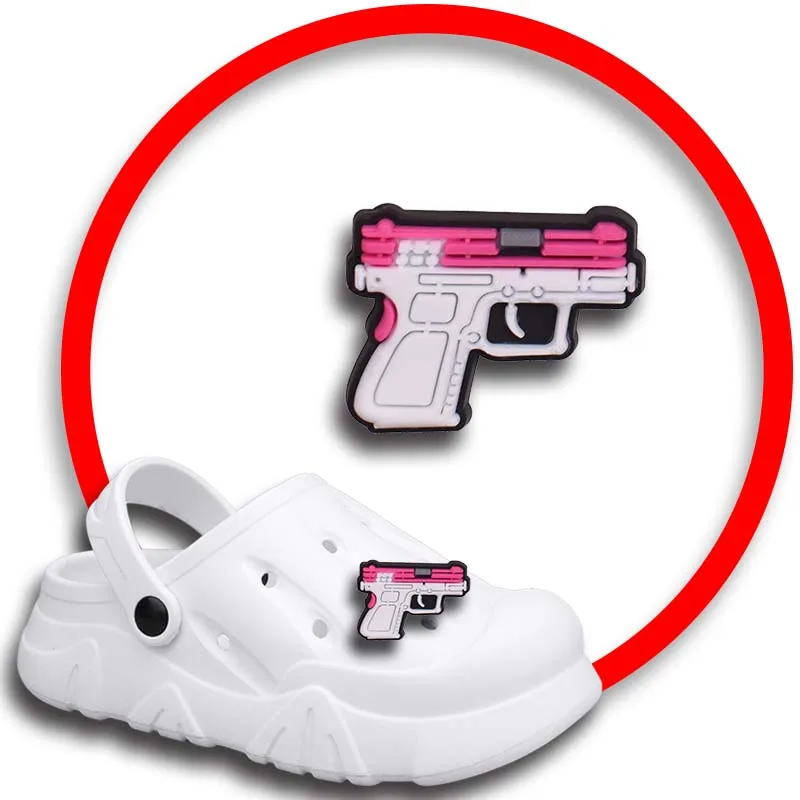 Pack Pins for Crocs Charms Shoes Accessories Gun Decoration Jeans Women Sandals Buckle Kids Favors Men Badges Boy Girl Gift
Pack Pins for Crocs Charms Shoes Accessories Gun Decoration Jeans Women Sandals Buckle Kids Favors Men Badges Boy Girl Gift