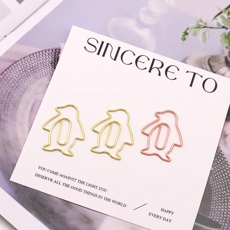 20pcs 29x23mm Penguin Metal Paper Clips Photo Office Memo Paper Peg Stationery Bookmark Color Envelope Mail Message Book Folder
20pcs 29x23mm Penguin Metal Paper Clips Photo Office Memo Paper Peg Stationery Bookmark Color Envelope Mail Message Book Folder