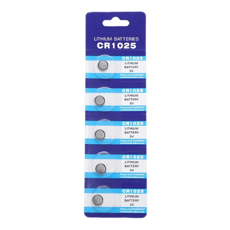 Essential CR1025 Batteries Versatile Button Cells Battery Durable Power Source High Capacity Coin Cells Battery Dropship
Essential CR1025 Batteries Versatile Button Cells Battery Durable Power Source High Capacity Coin Cells Battery Dropship