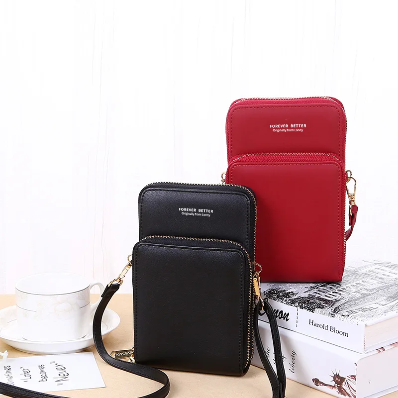 Bag Korean Fashion Large Capacity Crossbody Bag Solid Color Multifunctional Mobile Phone Bag Female Crossbody Wallet Handbag
Bag Korean Fashion Large Capacity Crossbody Bag Solid Color Multifunctional Mobile Phone Bag Female Crossbody Wallet Handbag