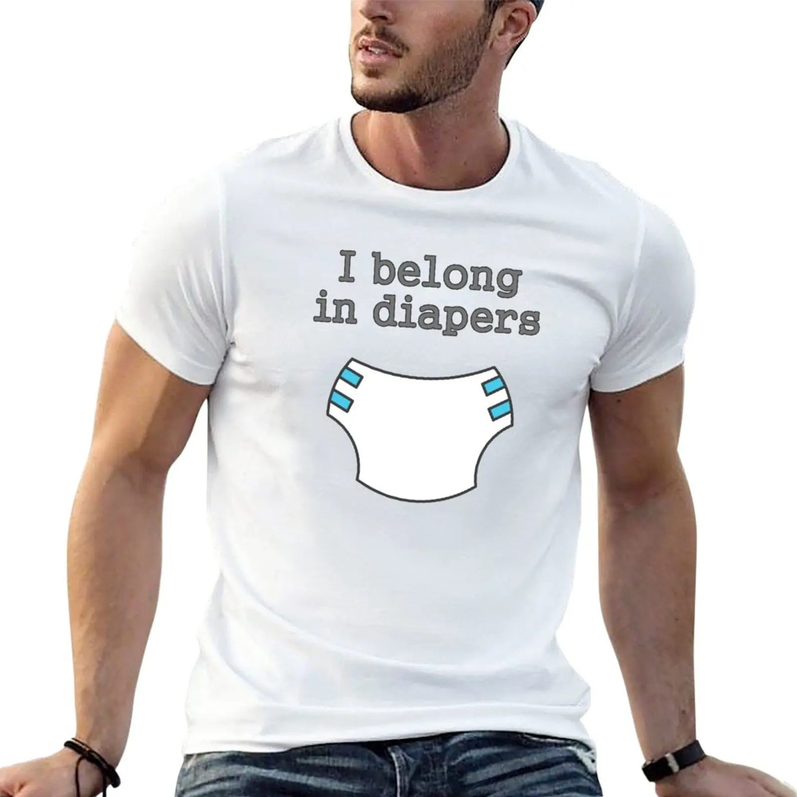 I belong in diapers T-Shirt plus sizes hippie clothes boys whites mens funny t shirts
I belong in diapers T-Shirt plus sizes hippie clothes boys whites mens funny t shirts