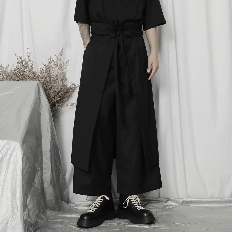 Spring And Summer New Men's Loose Cropped Pants Fashion Large Double-Layer Casual Wide Leg Pants Loose Straight Suit Pants
Spring And Summer New Men's Loose Cropped Pants Fashion Large Double-Layer Casual Wide Leg Pants Loose Straight Suit Pants