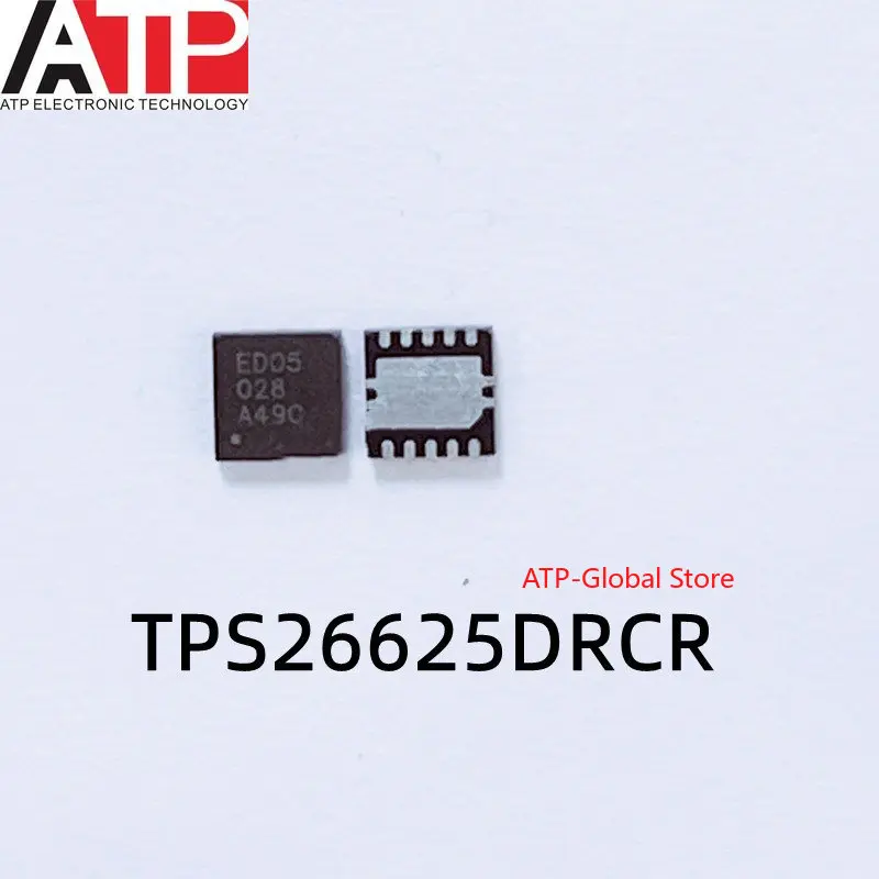 5 шт. TPS26625DRCR ED05 VSON-10 TPS26625 оригинальный запас интегральных микросхем
5 шт. TPS26625DRCR ED05 VSON-10 TPS26625 оригинальный запас интегральных микросхем