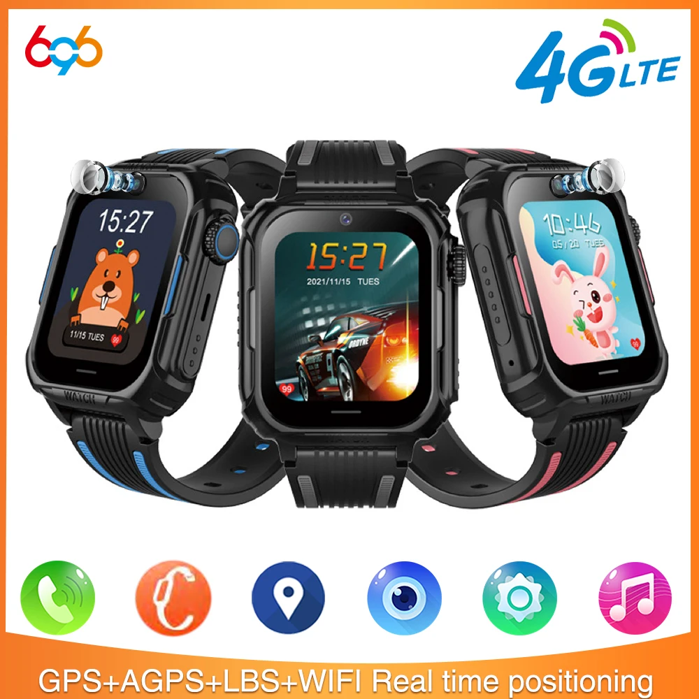 WIFI GPS LBS Sim Card Smart Watch Geo-fence SOS 2-way Phone Call Voice Text Message Remote Monitor Video Call VOLTE Smartwatch
WIFI GPS LBS Sim Card Smart Watch Geo-fence SOS 2-way Phone Call Voice Text Message Remote Monitor Video Call VOLTE Smartwatch