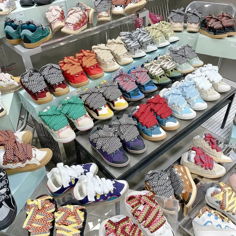 Skateboard Round Toe Street Style Sneakers Shoes Hand-made Multicolor Curb Graffiti Lovers Tennis Suede Patchwork Unisex Size 46
Skateboard Round Toe Street Style Sneakers Shoes Hand-made Multicolor Curb Graffiti Lovers Tennis Suede Patchwork Unisex Size 46