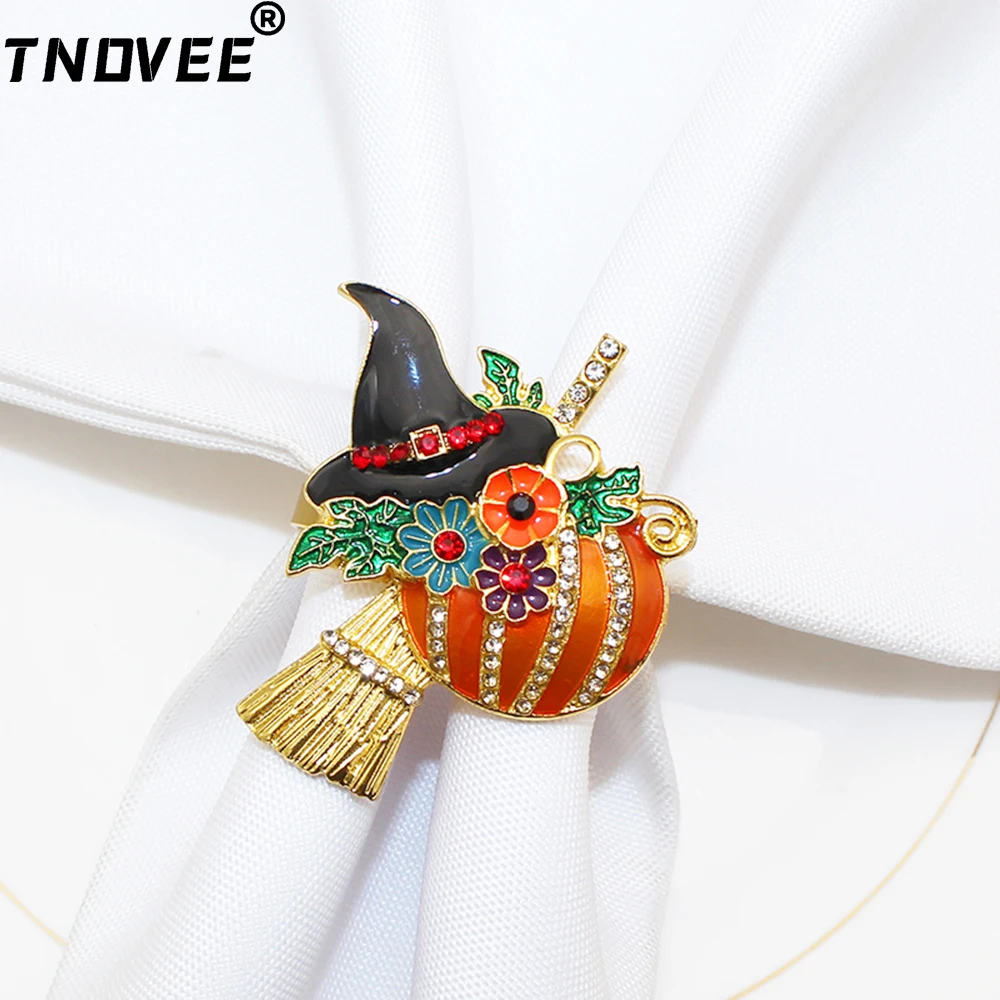 8Pcs Halloween Napkin Rings Halloween Party Decoration Bat Pumpkin Witch with Broom Ghost Festival Table Napkin Holder ERH163
8Pcs Halloween Napkin Rings Halloween Party Decoration Bat Pumpkin Witch with Broom Ghost Festival Table Napkin Holder ERH163