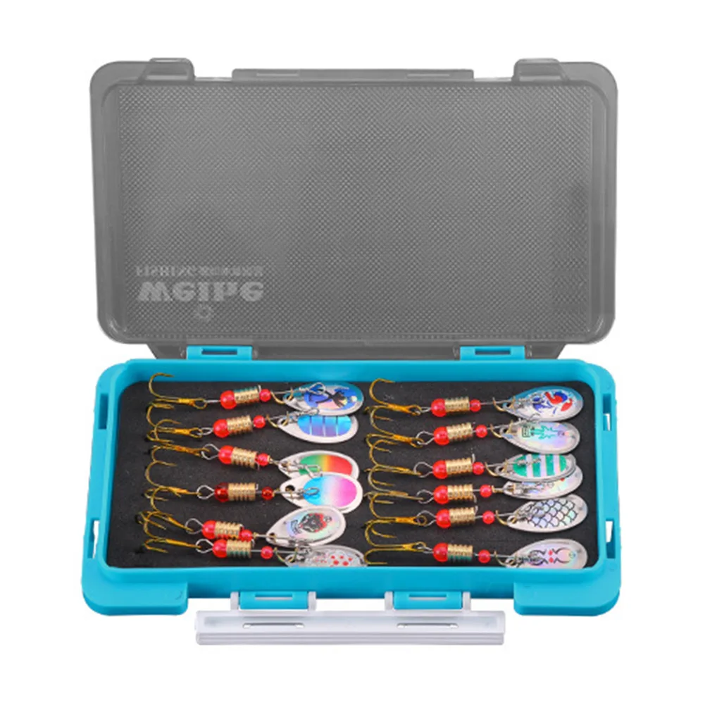 High Performance Lure Box Set Bait Set ABS+metal Applicable To All Water Layers Composite Sequins Set Fishhook Rotating Sequins
High Performance Lure Box Set Bait Set ABS+metal Applicable To All Water Layers Composite Sequins Set Fishhook Rotating Sequins