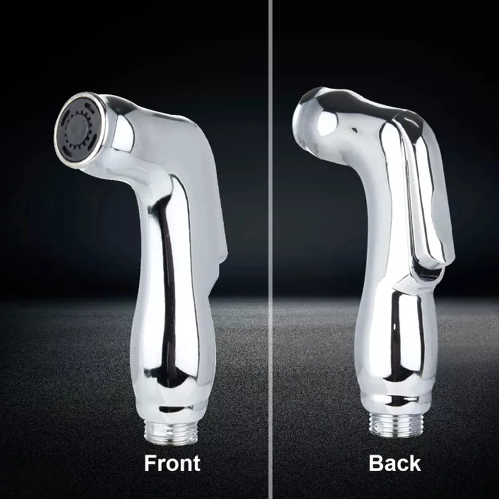 Silver Bidet Spray Hand Held Spray Shower Head Shower Nozzle Bathroom Cleaning Car Washing Pet Washing Wall Mounted Household
Silver Bidet Spray Hand Held Spray Shower Head Shower Nozzle Bathroom Cleaning Car Washing Pet Washing Wall Mounted Household