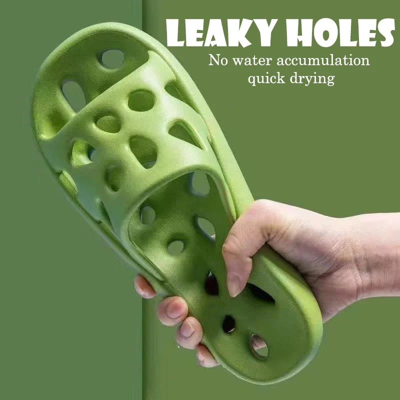 Bathroom Slippers Quick-drying Shower Hollow Out WaterLeaky Indoor Summer Sole EVA Shoes Anti-Slip Flip Flops for Men Women
Bathroom Slippers Quick-drying Shower Hollow Out WaterLeaky Indoor Summer Sole EVA Shoes Anti-Slip Flip Flops for Men Women