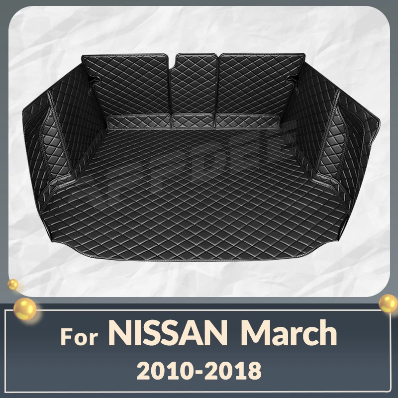 Auto Full Coverage Trunk Mat For Nissan March 2010-2018 17 16 15 14 13 12 11 Car Boot Cover Pad Interior Protector Accessories
Auto Full Coverage Trunk Mat For Nissan March 2010-2018 17 16 15 14 13 12 11 Car Boot Cover Pad Interior Protector Accessories