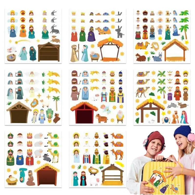 Nativity Scene Sticker Christmas Wall Decal Of Nativity Scene Christmas DIY Nativity Stickers For Glass Shop Home Window
Nativity Scene Sticker Christmas Wall Decal Of Nativity Scene Christmas DIY Nativity Stickers For Glass Shop Home Window