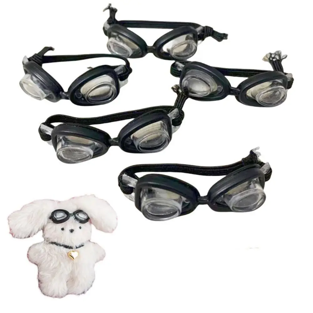 

Swimming Glasses Dollhouse Props Miniatures Cotton Doll Accessories Mini Swimming Glasses Tiny Underwater Goggles Play House Toy