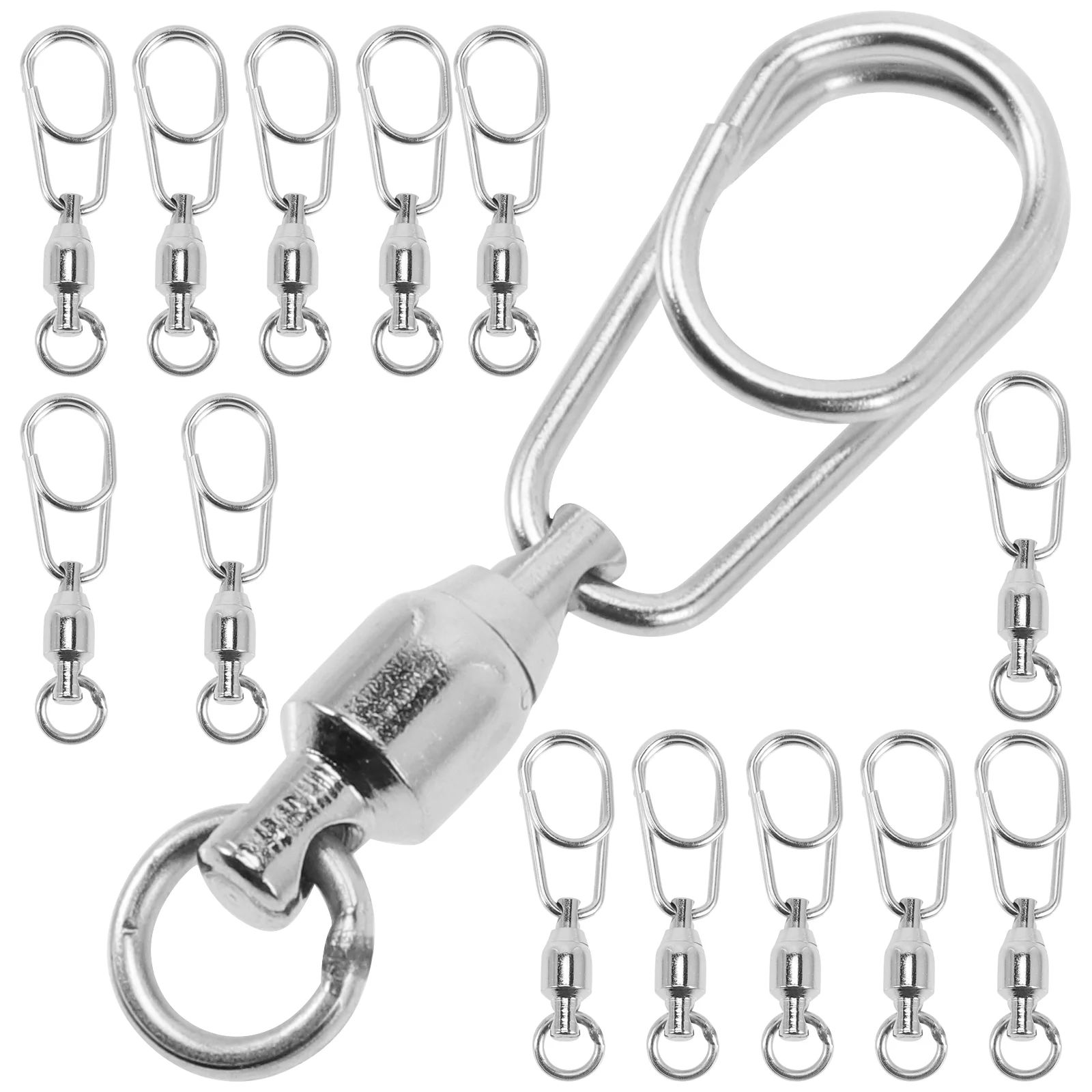 30 Pcs Eight Figure Ring Connector Fishing Lures Saltwater Swivels Link Small Bait Outdoor Stainless Steel Baits
30 Pcs Eight Figure Ring Connector Fishing Lures Saltwater Swivels Link Small Bait Outdoor Stainless Steel Baits