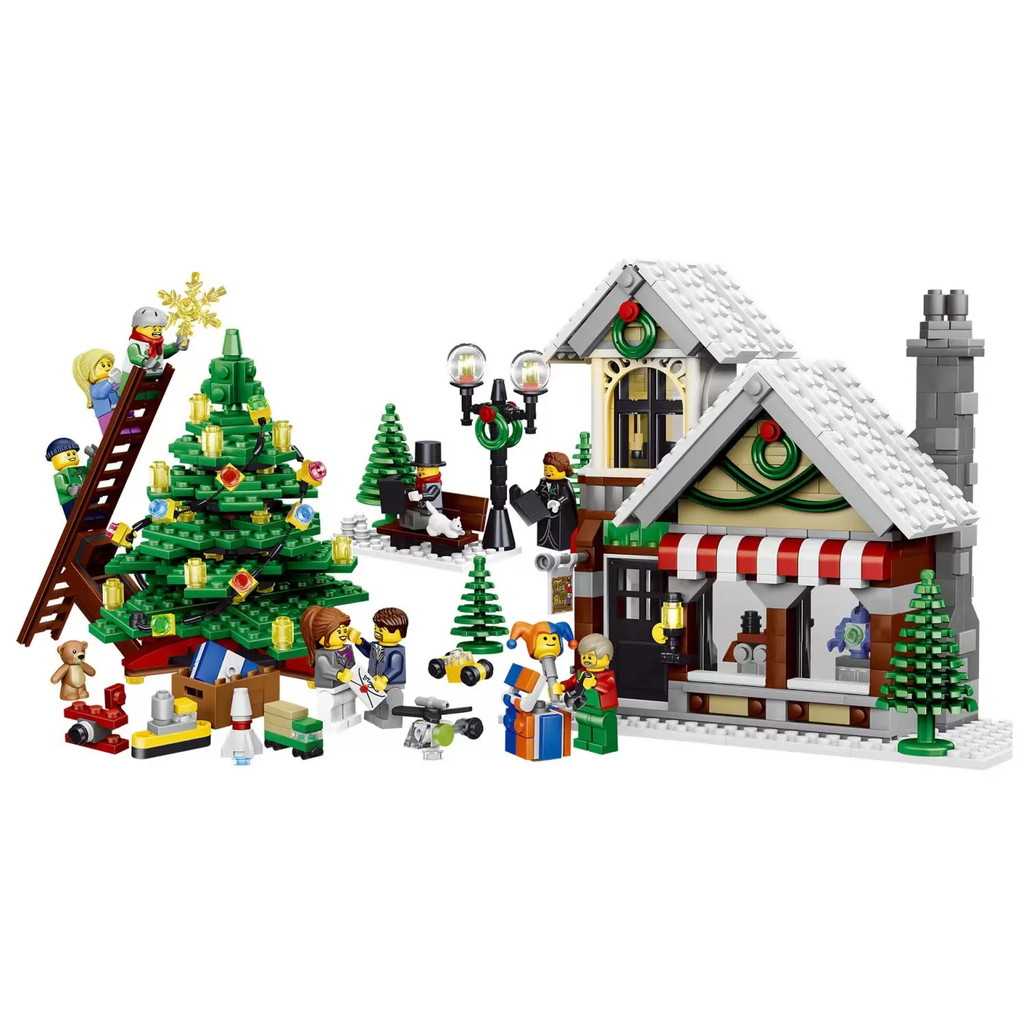 City Creative Expert Winter Village Toy Shop 10249 Building Blocks House Santa Claus Store Bricks Kids Christmas Gift Toys
City Creative Expert Winter Village Toy Shop 10249 Building Blocks House Santa Claus Store Bricks Kids Christmas Gift Toys