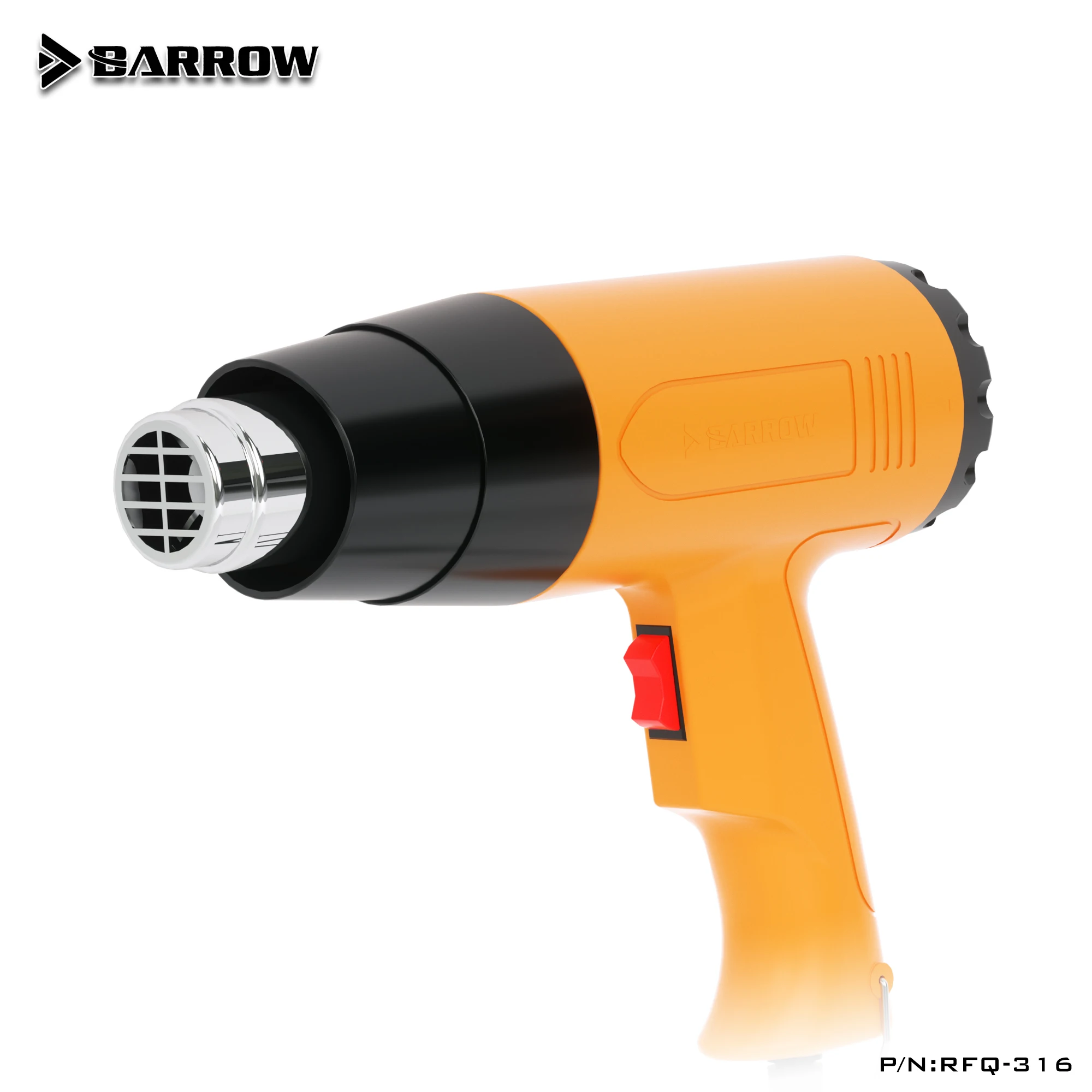 Barrow RFQ-316 1600 Вт многоцелевой пистолет горячего воздуха с контролем температуры, изгибающаяся трубка, нагревание, сгибание, водяное охлаждение, DIY строительный инструмент
Barrow RFQ-316 1600 Вт многоцелевой пистолет горячего воздуха с контролем температуры, изгибающаяся трубка, нагревание, сгибание, водяное охлаждение, DIY строительный инструмент