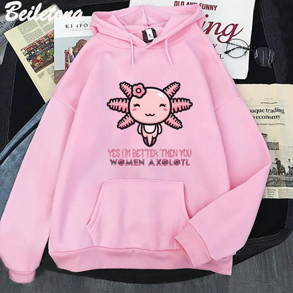 Korean Style Axolotl Hoodies WomenCartoon Graphic Sweatshirt Women Clothes Kawaii Oversized Fashion Long Slevee Fleece Female
Korean Style Axolotl Hoodies WomenCartoon Graphic Sweatshirt Women Clothes Kawaii Oversized Fashion Long Slevee Fleece Female