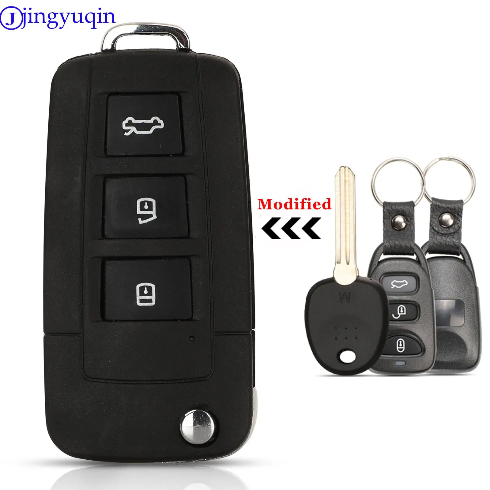 jingyuqin 3 Buttons Modified Flip Car Key Shell For Hyundai H1 Bus I10 Avante Elantra HD Touring Yuedong For kia Carens Sedona
jingyuqin 3 Buttons Modified Flip Car Key Shell For Hyundai H1 Bus I10 Avante Elantra HD Touring Yuedong For kia Carens Sedona