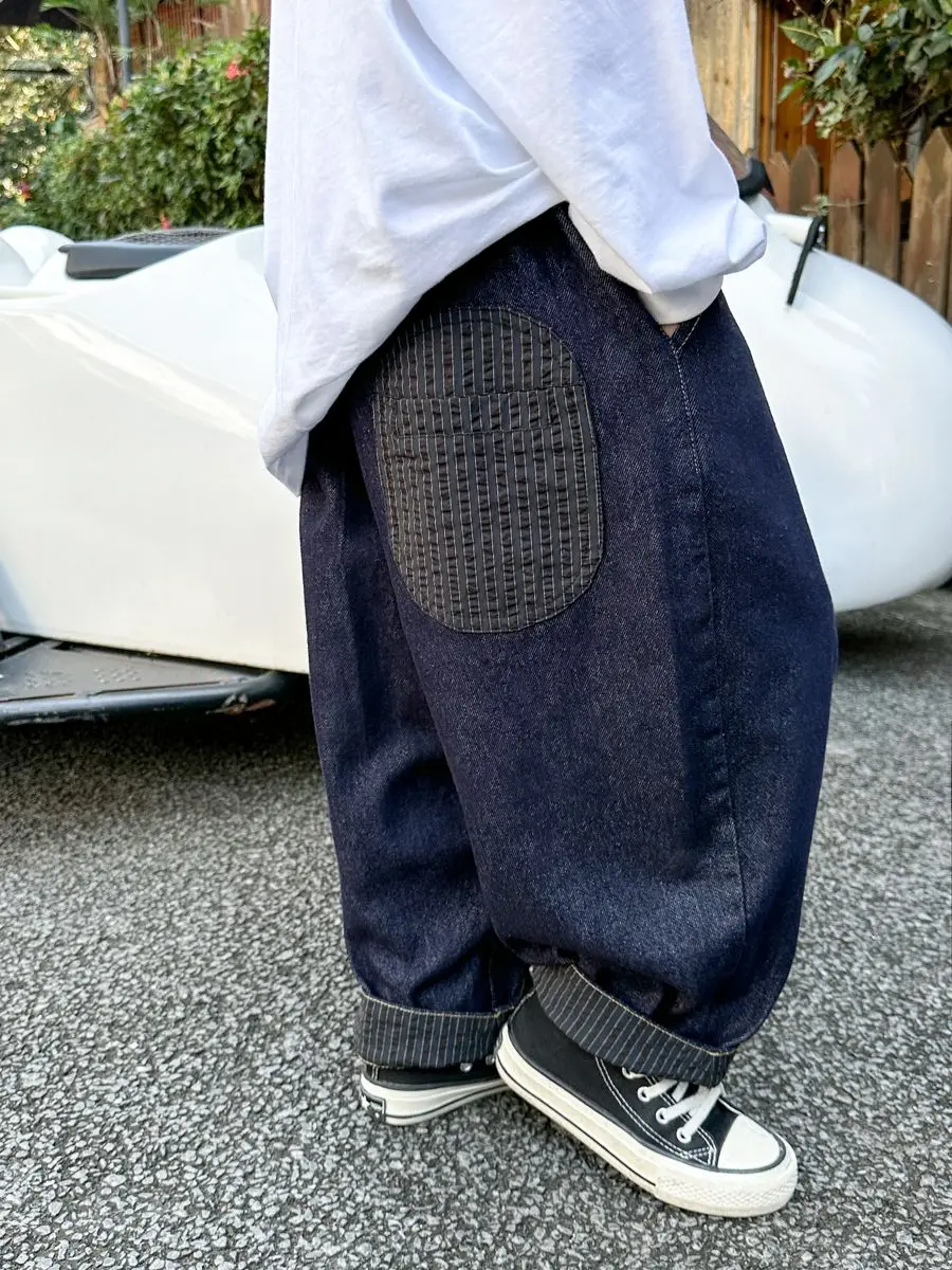 High Quality Jeans Elastic Band Stretch Denim Trousers Spring Fashion Jeans Pants Kids Loose Ankle Length Casual Wide Leg A60
High Quality Jeans Elastic Band Stretch Denim Trousers Spring Fashion Jeans Pants Kids Loose Ankle Length Casual Wide Leg A60
