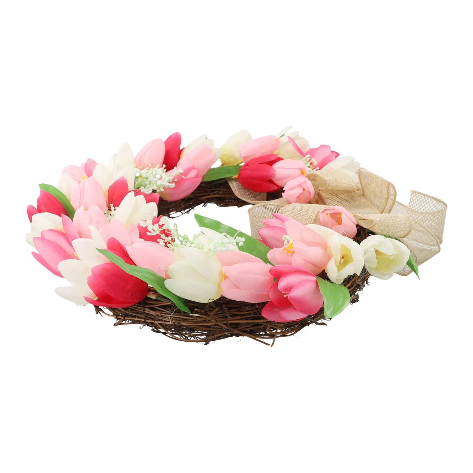 Rattan Ring Artificial Tulip Flower Wreath Spring Wreath Note Number Of Pieces Package Content Quality Guarantee
Rattan Ring Artificial Tulip Flower Wreath Spring Wreath Note Number Of Pieces Package Content Quality Guarantee
