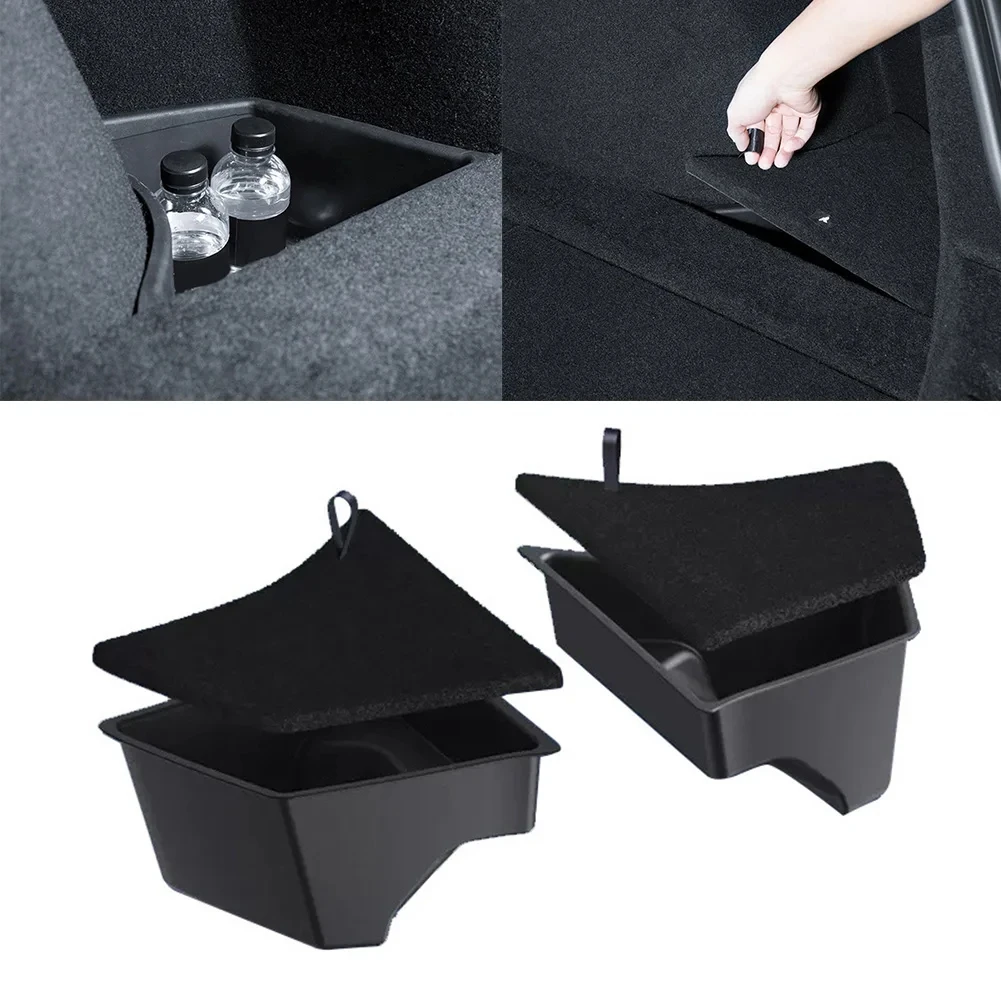 New For Tesla Model 3 2024 Highland Car Trunk Side Storage Box Cargo Compartment Upgraded Model Trunk Side Storage Box Accessory
New For Tesla Model 3 2024 Highland Car Trunk Side Storage Box Cargo Compartment Upgraded Model Trunk Side Storage Box Accessory