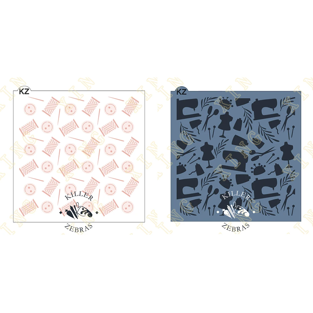 Bust My Buttons Seamstress Layering Stencils Painting Scrapbook Coloring Embossing Album Decorative Template 2023 New Arrival 
Bust My Buttons Seamstress Layering Stencils Painting Scrapbook Coloring Embossing Album Decorative Template 2023 New Arrival