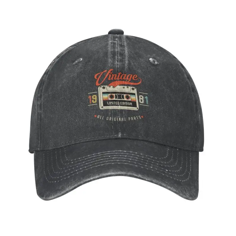 Classic Unisex Cotton 1981 Vintage Limited Edition All Original Parts Baseball Cap Adult Adjustable Dad Hat Women Men Hip Hop
Classic Unisex Cotton 1981 Vintage Limited Edition All Original Parts Baseball Cap Adult Adjustable Dad Hat Women Men Hip Hop