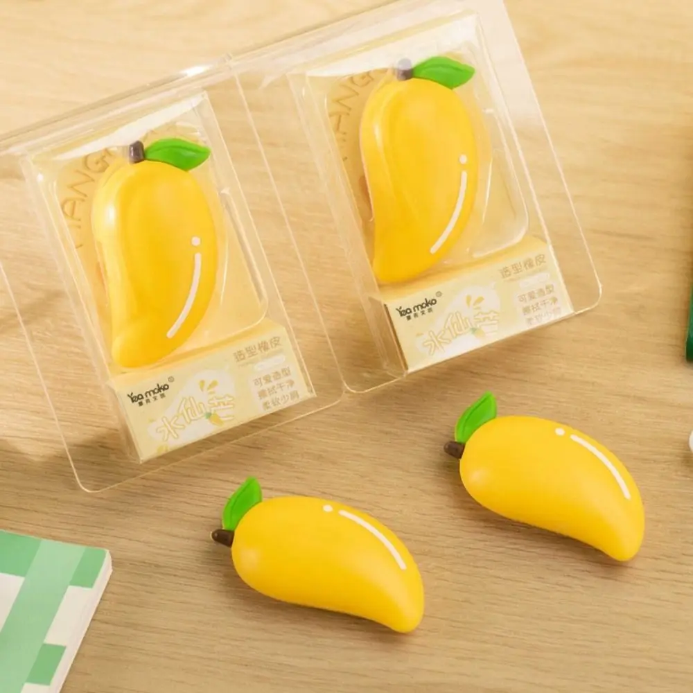 Simulation Mango Mango Shape Eraser Traceless High Elasticity Pencil Wiping Eraser Dustless Fruit Shape Fun Play Eraser
Simulation Mango Mango Shape Eraser Traceless High Elasticity Pencil Wiping Eraser Dustless Fruit Shape Fun Play Eraser