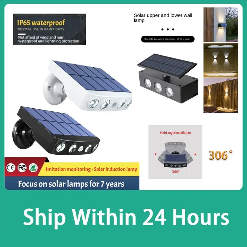 Solar Wall Light Outdoor LED Street Lamps PIR Motion Sensor Waterproof Pathway Spotlight For Patio Yard Garden Solar Lamp
Solar Wall Light Outdoor LED Street Lamps PIR Motion Sensor Waterproof Pathway Spotlight For Patio Yard Garden Solar Lamp