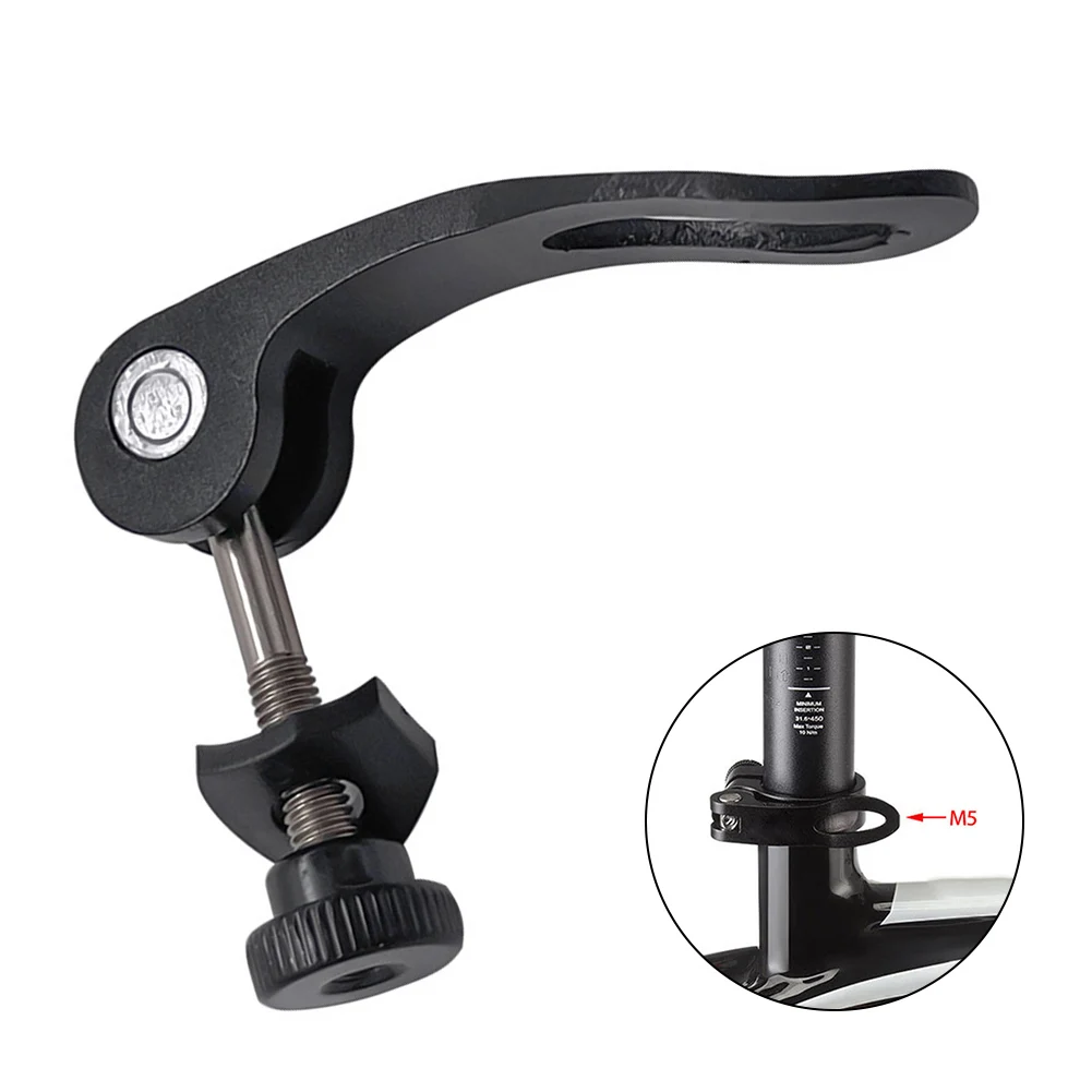 Mountain Bike Seat Quick-Release Screw Aluminum-Alloy Quick Release Design Bicycle Seat Post Clamp Replacement Cycling Tool
Mountain Bike Seat Quick-Release Screw Aluminum-Alloy Quick Release Design Bicycle Seat Post Clamp Replacement Cycling Tool