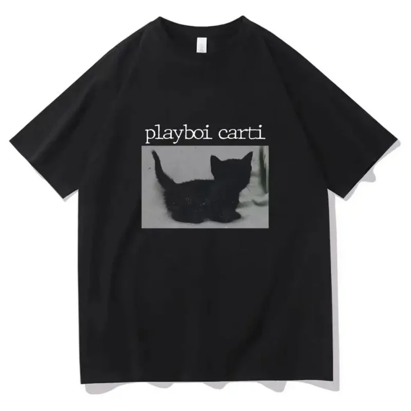 Футболка Playboi Carti оверсайз в стиле хип-хоп, футболка с принтом милого кота в стиле Харадзюку, обычные мужские топы, качественная футболка в стиле рэпера
Футболка Playboi Carti оверсайз в стиле хип-хоп, футболка с принтом милого кота в стиле Харадзюку, обычные мужские топы, качественная футболка в стиле рэпера