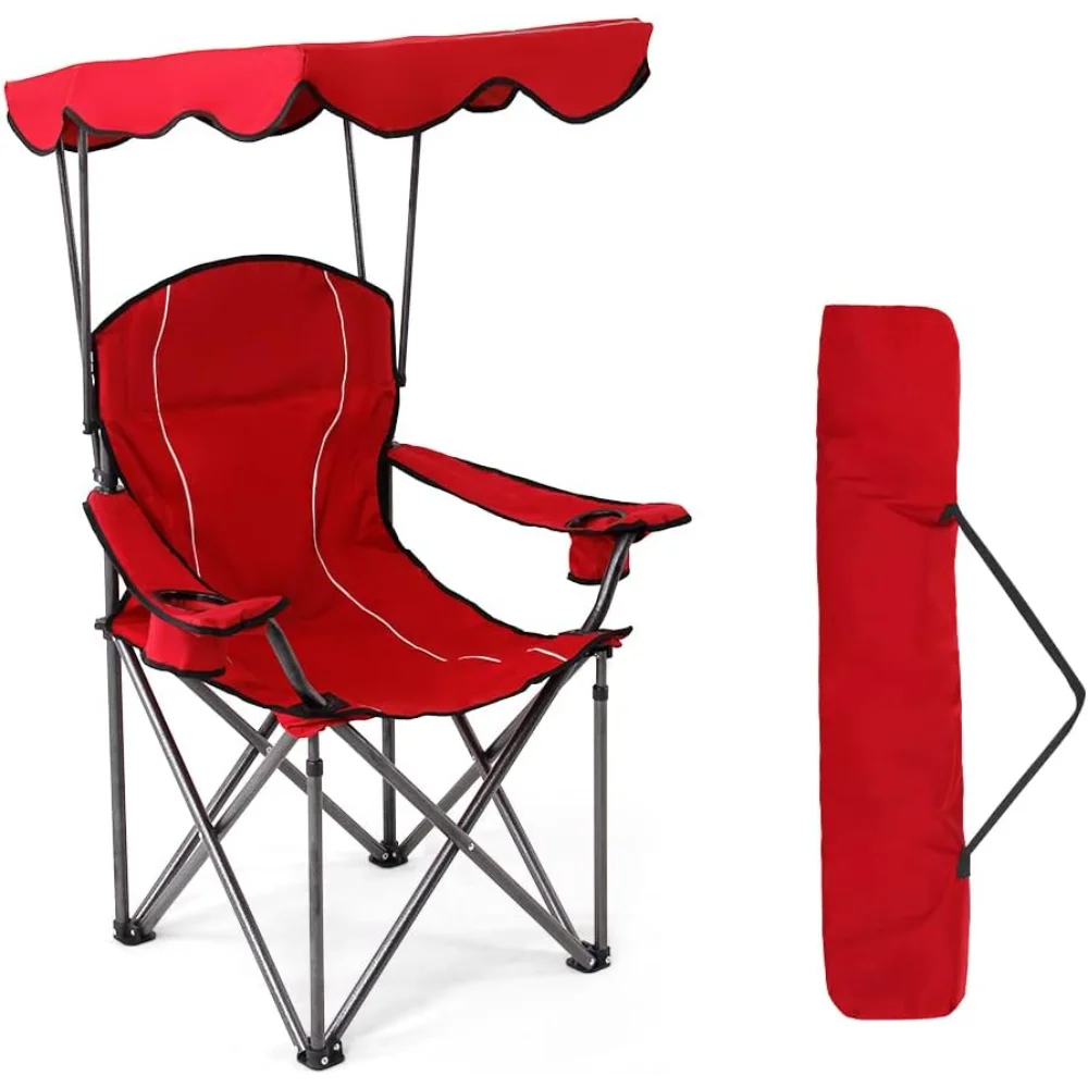 HIGH POINT SPORTS Camping Chairs with Shade Canopy for Adults, Foldable Portable Canopy Chair, Folding Lawn Outdoor Chair
HIGH POINT SPORTS Camping Chairs with Shade Canopy for Adults, Foldable Portable Canopy Chair, Folding Lawn Outdoor Chair