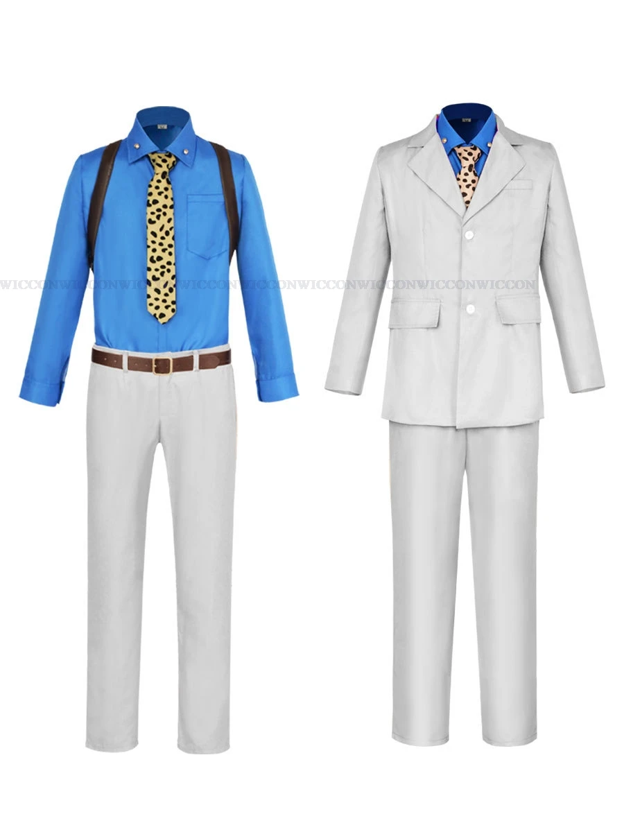 Костюм для косплея аниме Nanami Kento, униформа на Хэллоуин, костюм из искусственной кожи, костюм с коротким париком, мужской и женский костюм с имитацией искусственной кожи
Костюм для косплея аниме Nanami Kento, униформа на Хэллоуин, костюм из искусственной кожи, костюм с коротким париком, мужской и женский костюм с имитацией искусственной кожи