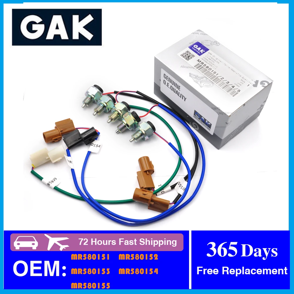 GAK 5pcs/lot T/F Gearshift Position Switch MR580151 MR580152 MR580153 MR580154 MR580155 For Mitsubishi Montero Pajero Shogun
GAK 5pcs/lot T/F Gearshift Position Switch MR580151 MR580152 MR580153 MR580154 MR580155 For Mitsubishi Montero Pajero Shogun