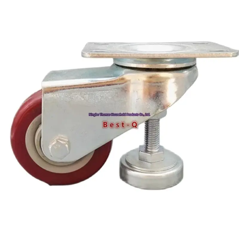 3 Inch Adjustable Bordeaux Polyurethane Double Bearing Screw Universal Wheel Foot
3 Inch Adjustable Bordeaux Polyurethane Double Bearing Screw Universal Wheel Foot