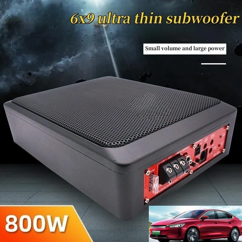 Car Audio Modification 12V 6 * 9 Inch MP800W Car Mounted Subwoofer, Vehicle Seat Speaker, Built-in Amplifier, 20hz-150hz
Car Audio Modification 12V 6 * 9 Inch MP800W Car Mounted Subwoofer, Vehicle Seat Speaker, Built-in Amplifier, 20hz-150hz